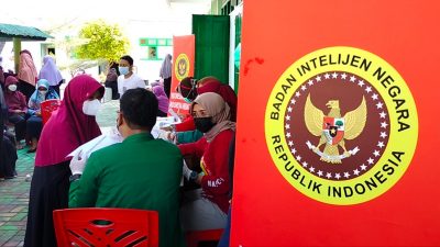 Kolaborasi, BIN dan Pemkot Palopo Gelar Vaksinasi di 13 Titik