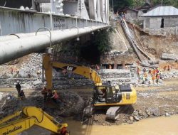 Perbaikan Jembatan Miring Ditarget Rampung 14 November