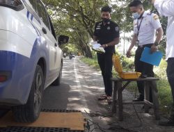 Jembatan Miring Belum Difungsikan, Berat Kendaraan Lewat Jalur Alternatif Dibatasi