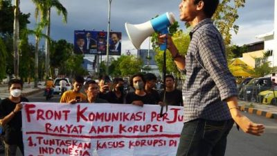 Hari Anti Korupsi, Mahasiswa Tantang KPK Hadir di Palopo