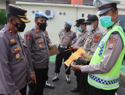 Polres Palopo Periksa Penampilan dan Kelengkapan Anggotanya