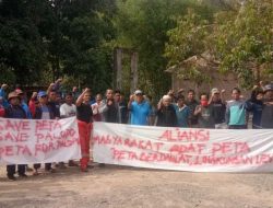 Masyarakat Adat Peta Tolak Perambahan Hutan di Wilayahnya