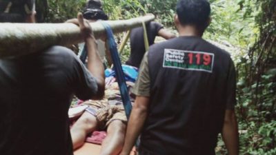 Aksi Kemanusiaan PSC 119 Luwu Utara, Bantu Korban Jatuh di Jurang Kedalaman 40 Meter