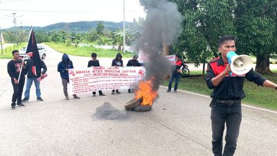 Demo di Kantor DPRD Luwu Timur, GAM Luwu Raya Singgung Anggota Dewan Bergaya Preman