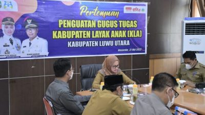 Tahun Ini, Luwu Utara Target Predikat Nindya Kabupaten Layak Anak