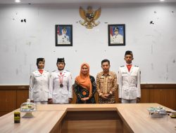 Bupati Luwu Utara Terima Kunjungan Tiga Paskibra Nasional dan Regional