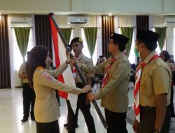 Lepas Kontingen Jamnas XI Kwarcab, Bupati Indah: Simbol Kita Satu, Merah Putih