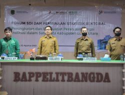 Penguatan Satu Data Indonesia, Pemda Luwu Utara Gelar Pertemuan Forum Satu Data