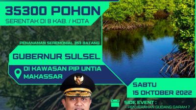 Besok, Andi Sudirman Pimpin Penanaman 35.300 Pohon Mangrove