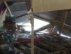 Banjir Landa Walmas, Tiga Rumah Rusak Parah Satu Diantaranya Hanyut Terseret Arus