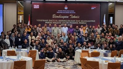 KPU Kota Palopo Siap Laksanakan Verifikasi Parpol 