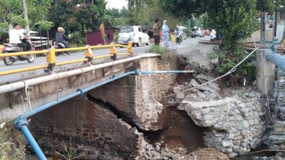 Penyangga Jembatan Rusak, Ancaman Keselamatan Penggunaan Jalan