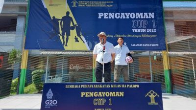 Semarak G20, Kepala Lapas Palopo Buka Turnamen Pengayoman Cup I