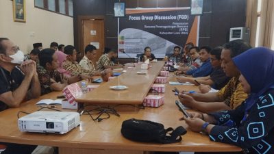 BPBD Luwu Utara Gelar FGD Rencana Penanggulangan Bencana