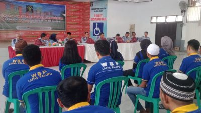 47 Warga Binaan Lapas Palopo Ikuti Sidang TPP
