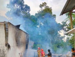 Ditinggal Melayat, Rumah Pendeta di Luwu Timur Ludes Terbakar
