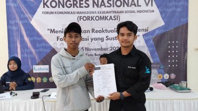 Mahasiswa Asal Luwu Timur Pimpin Forkomkasi