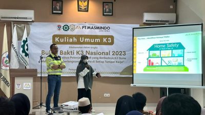 Peringati Bulan K3, Masmindo Awali Kuliah Umum di Unanda