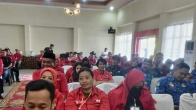 Bawaslu Kecolongan, Sejumlah ASN Hadiri Rakercab PDIP Luwu Timur