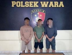 Aniaya Nelayan Hingga Gigi Patah, Tiga Pemuda di Palopo Diciduk Polisi