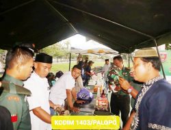 Kodim 1403 Palopo Gelar Gebyar Ramadhan, Ada Sembako Murah dan Pameran Alutsista