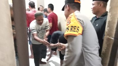Masih Suasana Lebaran, Tahanan Polres Palopo Terima Bingkisan dari Kapolres