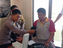 Jaga Kesehatan Anggotanya, Polres Palopo Berikan Layanan Kesehatan Gratis