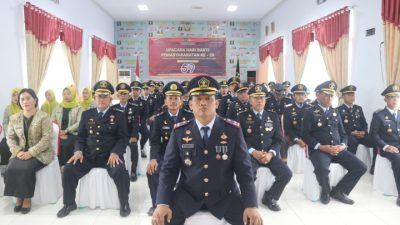 Dipimpin Menteri Hukum dan HAM, Lapas Palopo Ikuti Upacara Hari Bhakti Pemasyarakatan ke-59 secara virtual