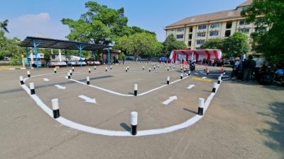 Ujian SIM C Dipermudah, Lintasan Zigzag dan Angka 8 Diganti Bentuk Guruf S