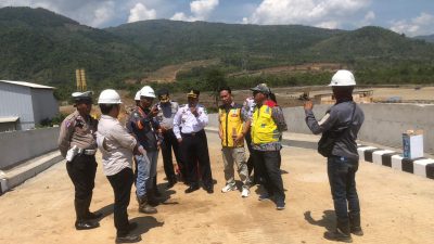 Fly Over PT BMS Bisa Tahan Beban Hingga 240 Ton