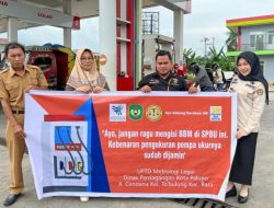 Dinas Perdagangan Kota Palopo Lakukan Pengawasan Metrologi Legal di SPBU