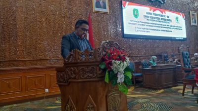 Pandangan Umum Tujuh Fraksi DPRD Kutim Mengenai Dua Raperda Usulan Pemerintah : Penting dan Perlu