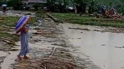 Banjir Bandang Terjang Desa Kaili, 10 Rumah dan 5 Warga Dikabarkan Terseret Arus