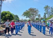 SMK Teknologi Luwu Ukir Sejarah, Wakili Walmas Sabet Juara Dua Gerak Jalan Indah