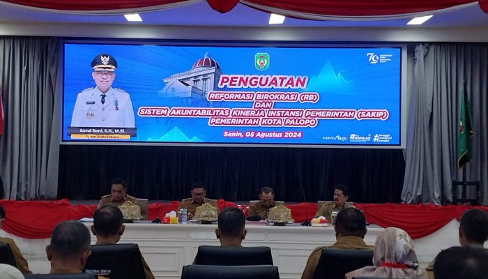 Kuatkan Reformasi Birokrasi, Kepala OPD di Palopo Diminta Paparkan Capaian Kinerja