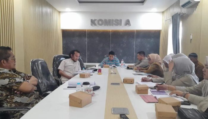 Komisi I DPRD Palopo Bahas Realisasi Pendapatan Puskesmas dan Pengadaan Mobil Operasional