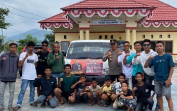 Wakili Kapolres Lepas Rombongan Bhayangkara BMX, Kapolsek: Jaga Sportifitas dan Beri yang Terbaik