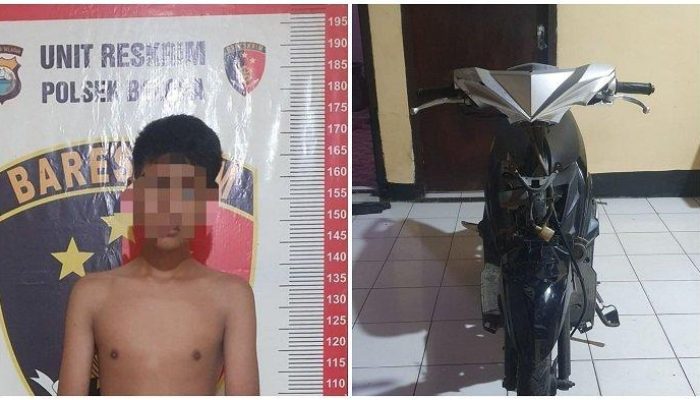 Curi Motor Saat Waktu Sahur, Remaja di Luwu Dibekuk Polisi