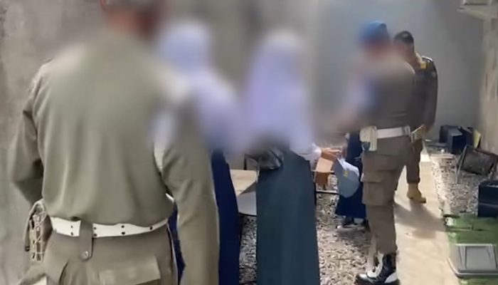 Nongkrong dan Merokok saat Jam Sekolah, Tiga Pelajar di Palopo Diamankan Satpol PP
