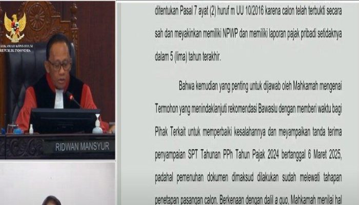Gugatan RahmAT Ditolak MK, Naili-Ome Resmi Menangkan Pilkada Palopo