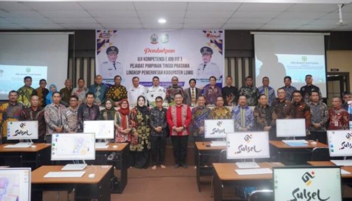 33 Pejabat Eselon II Pemkab Luwu Ikuti Job Fit di Makassar