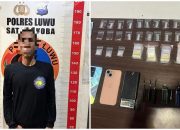 Polisi Bekuk Pengedar Sabu di Lamasi, 25 Sachet Siap Edar Disita