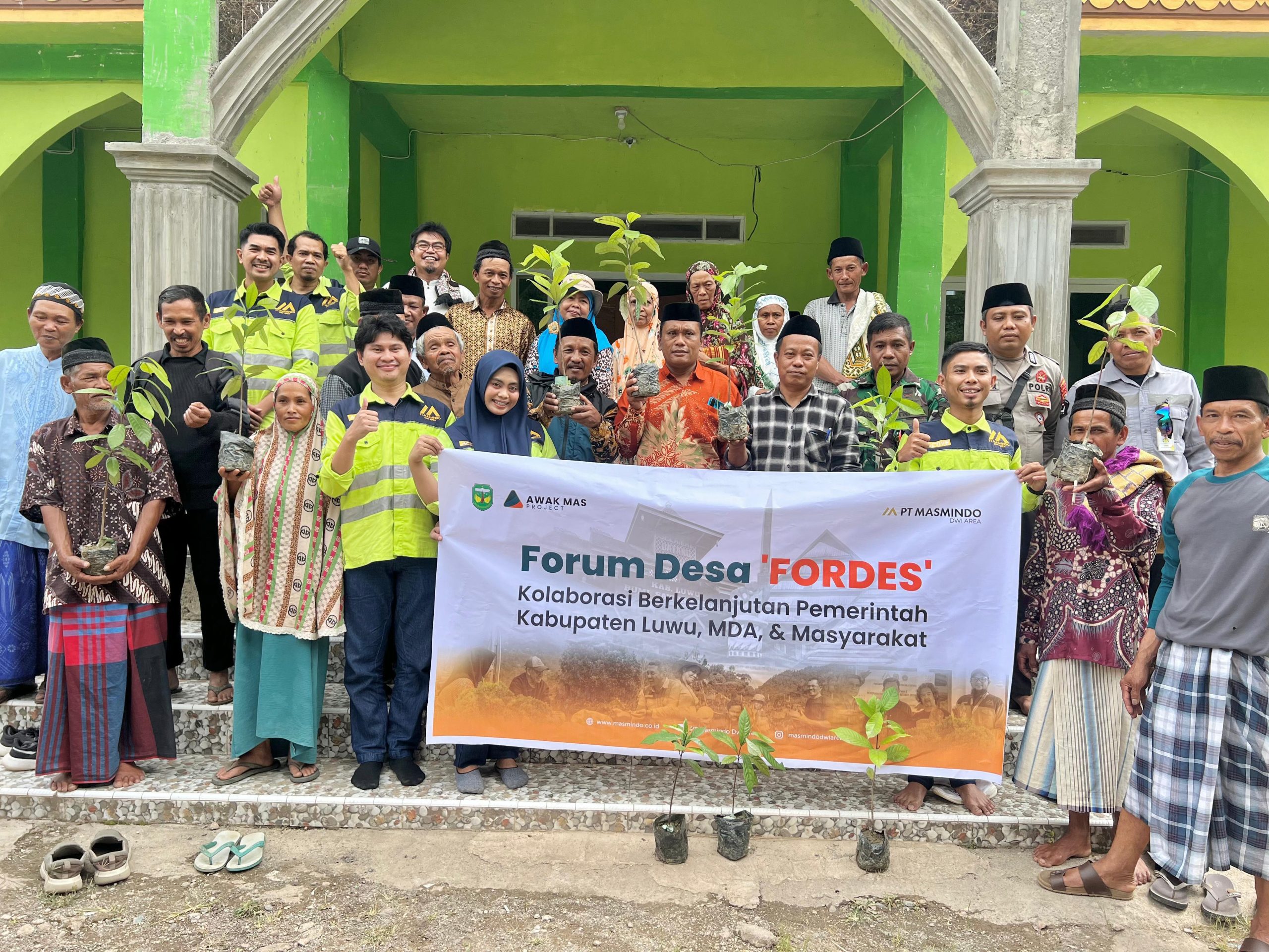 Kelompok Kerja (Pokja) Percepatan Investasi Kabupaten Luwu bersama PT Masmindo Dwi Area (MDA) melanjutkan rangkaian kegiatan Forum Desa (Fordes) di Desa Boneposi, Kecamatan Latimojong.